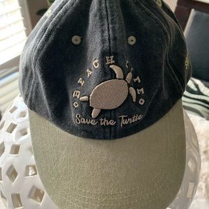 Cute hat Beach Life hat save the turtles